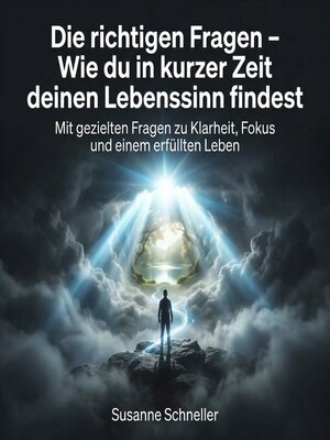 cover image of Die richtigen Fragen – Wie du in kurzer Zeit deinen Lebenssinn findest